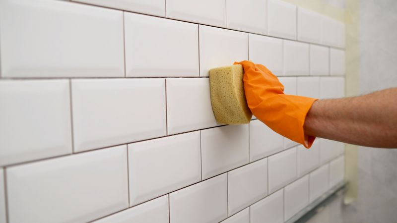 Sealed Grout Surface
