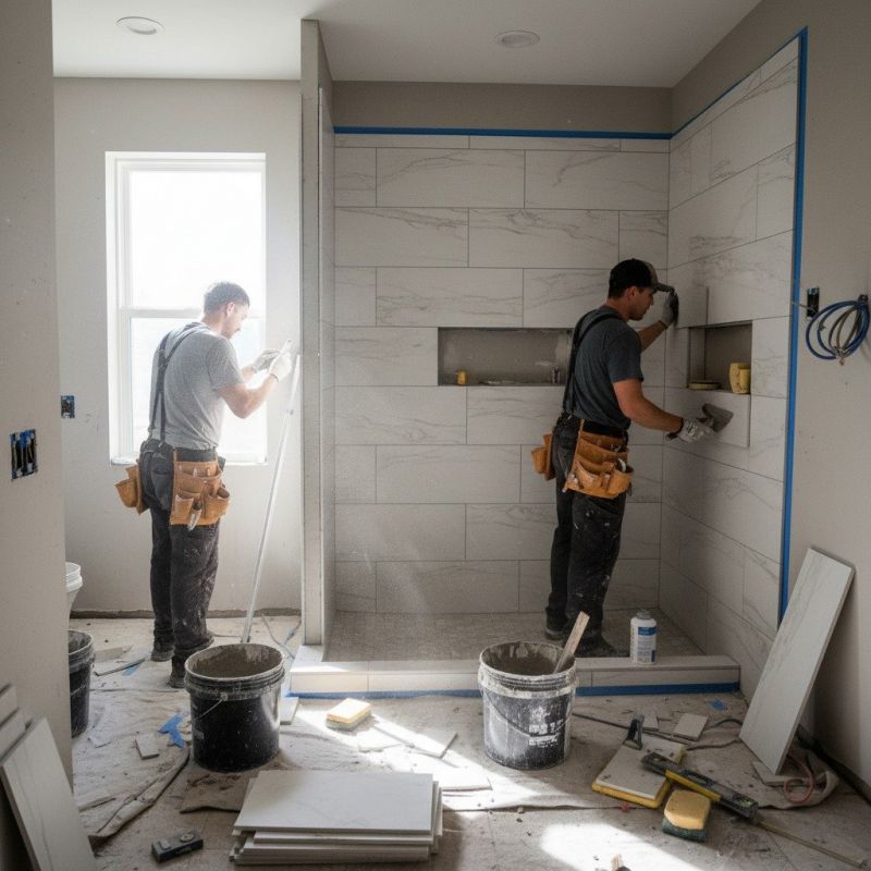Tile Shower Pan Installation in Longmont, CO